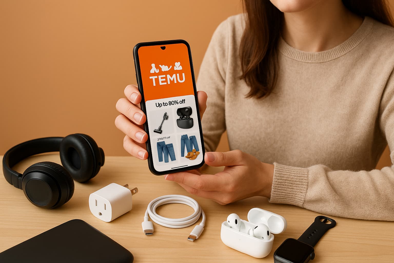 Accessoires électroniques Temu pour un usage moderne