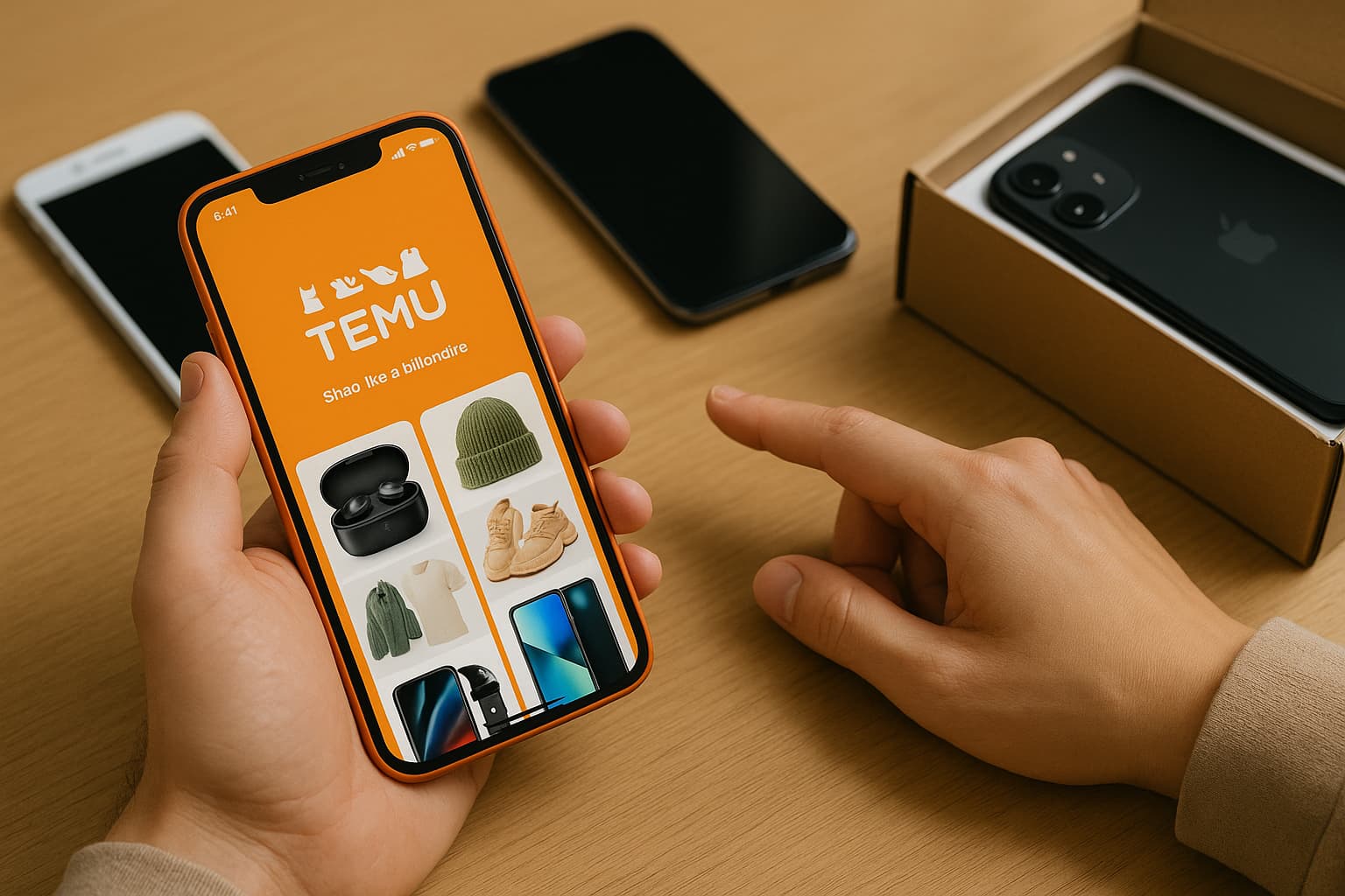 Acheter un smartphone sur Temu en toute confiance