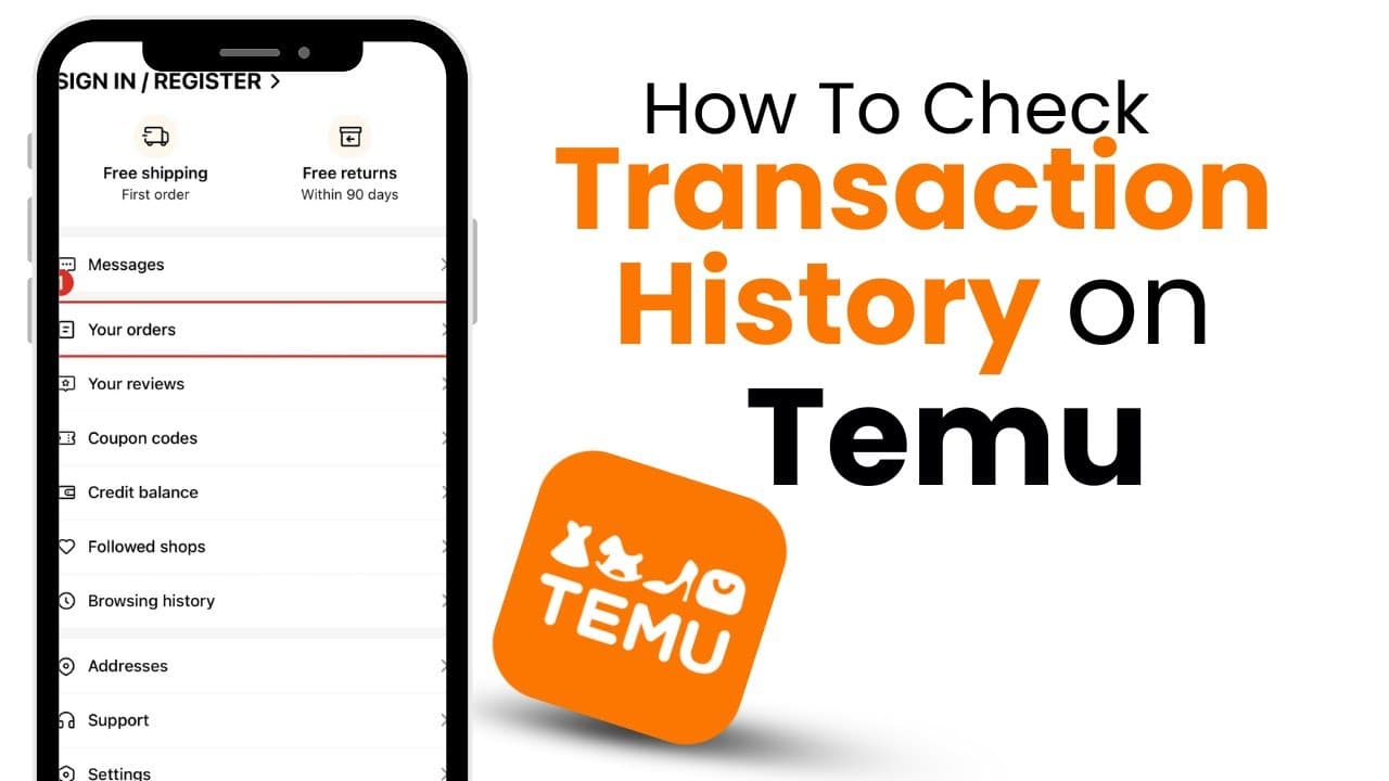 Comment consulter l’historique des commandes Temu depuis l’application