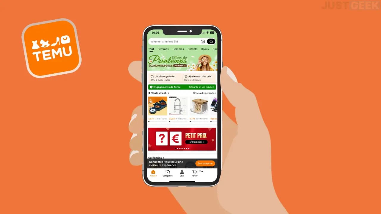 Tipps, um bei der vente flash Temu die besten Angebote zu finden