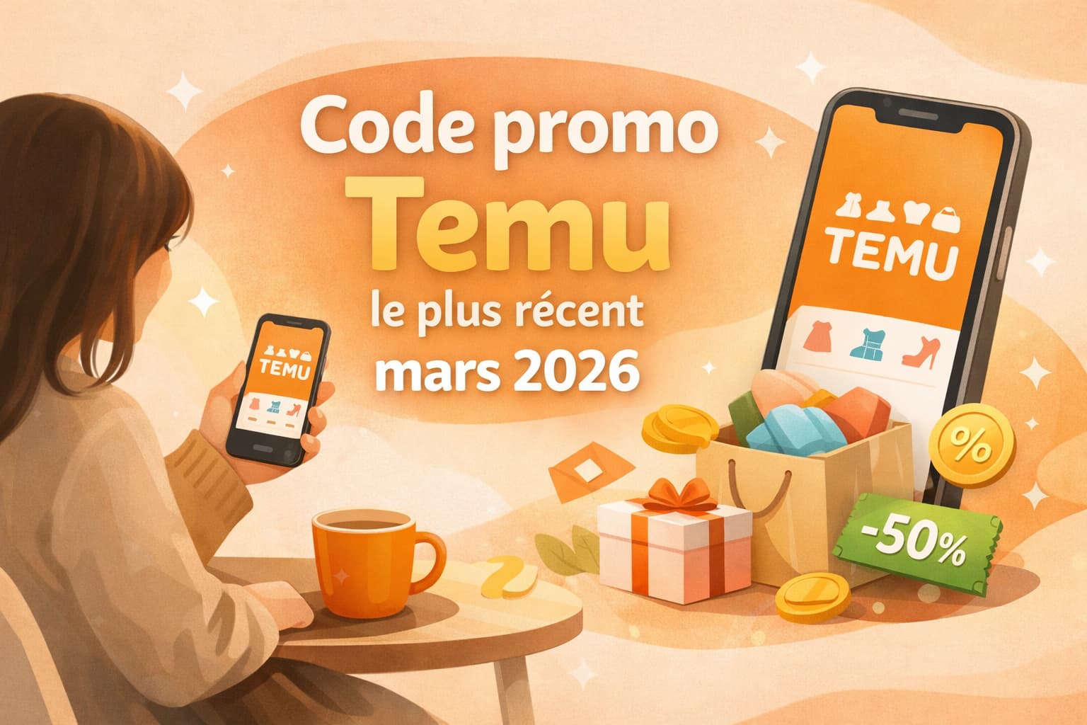 Code promo Temu le plus récent mars 2026 nutzen